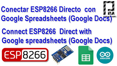 ESP8266 direct connection to Google Spreadsheets (Google Docs)