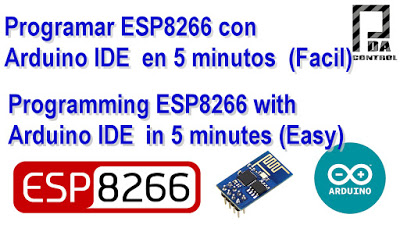 ESP8266 program with Arduino IDE in 5 minutes