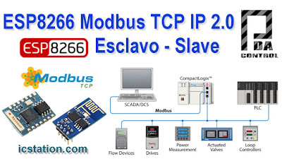 Update ESP8266  Industrial Modbus TCP IP   V2.0