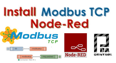 Installation node Modbus TCP  Node Red