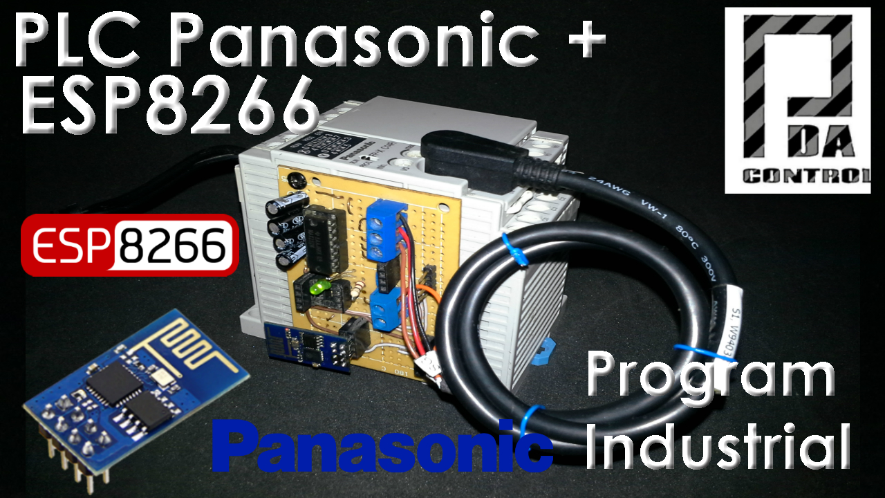 Programming Panasonic PLC Via WLAN with ESP8266