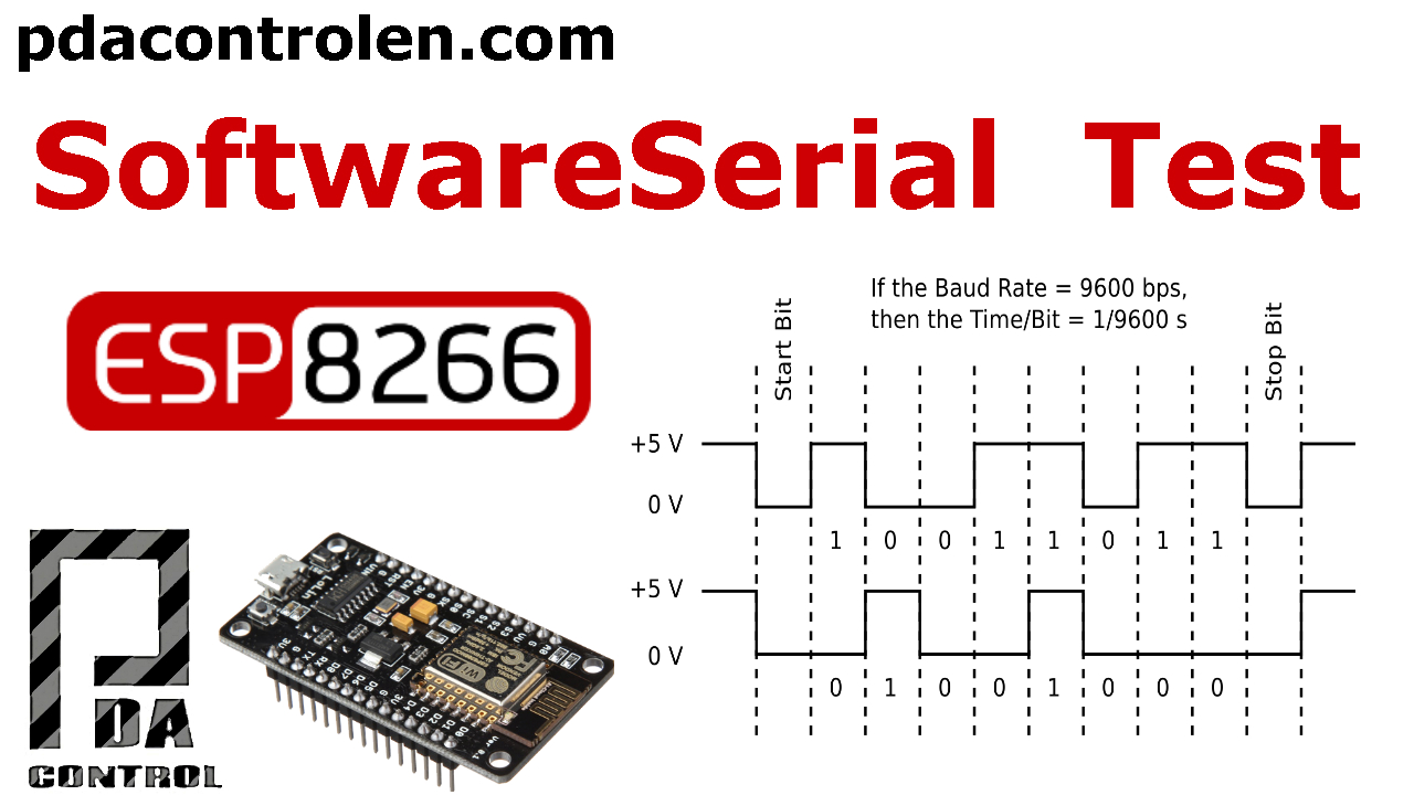 ESP8266 two serial ports with SoftwareSerial library