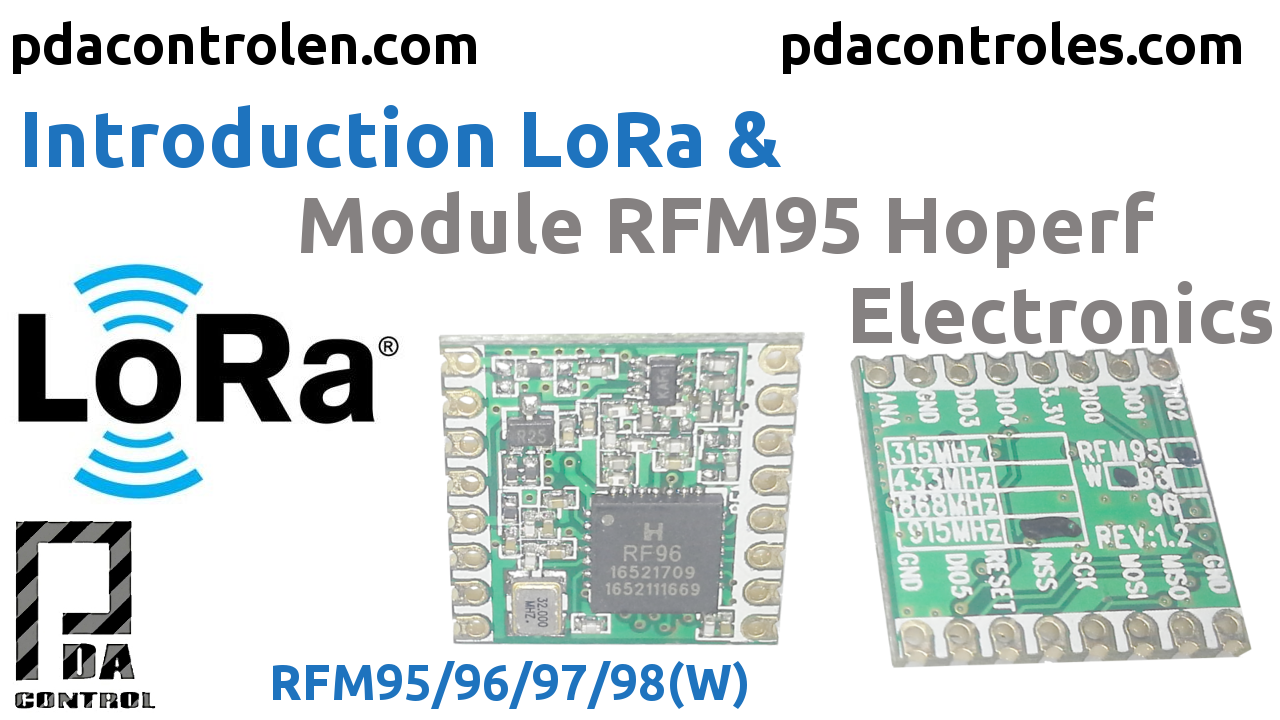Introduction LoRa & Module RFM95 Hoperf
