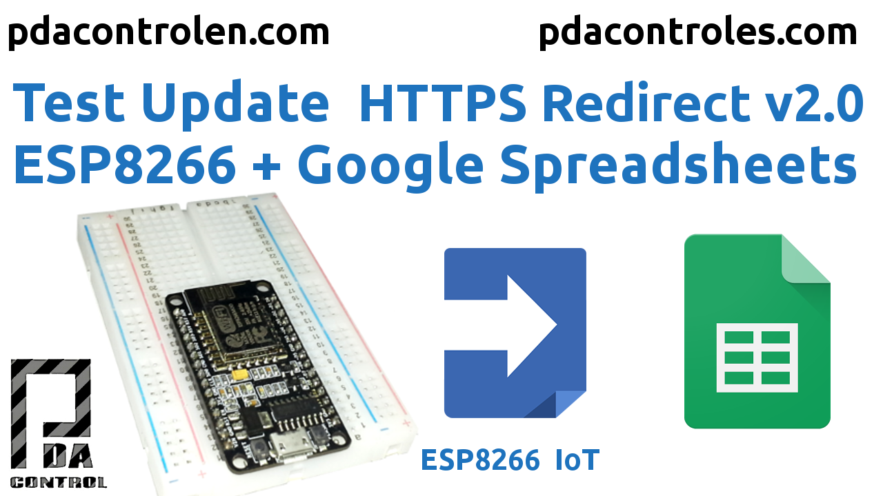 Update HTTPS Redirect Version 2.0 ESP8266 & Google Spreadsheets
