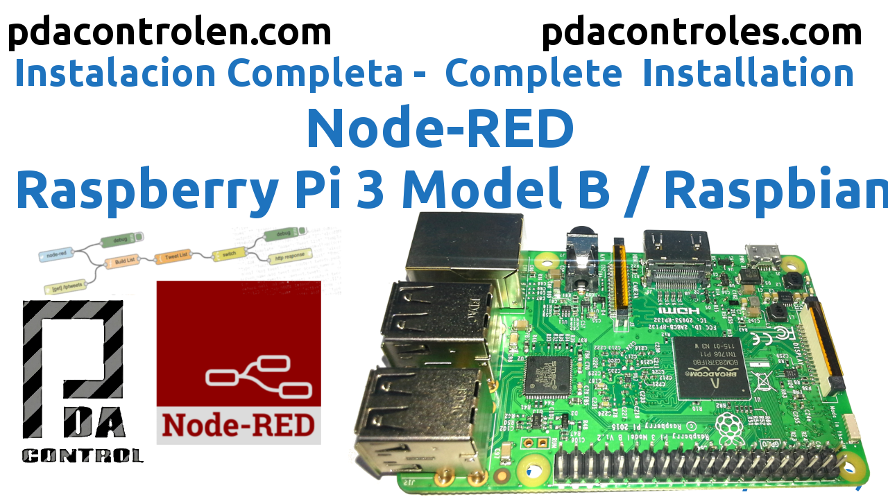 Complete Installation Node-RED in Raspberry Pi