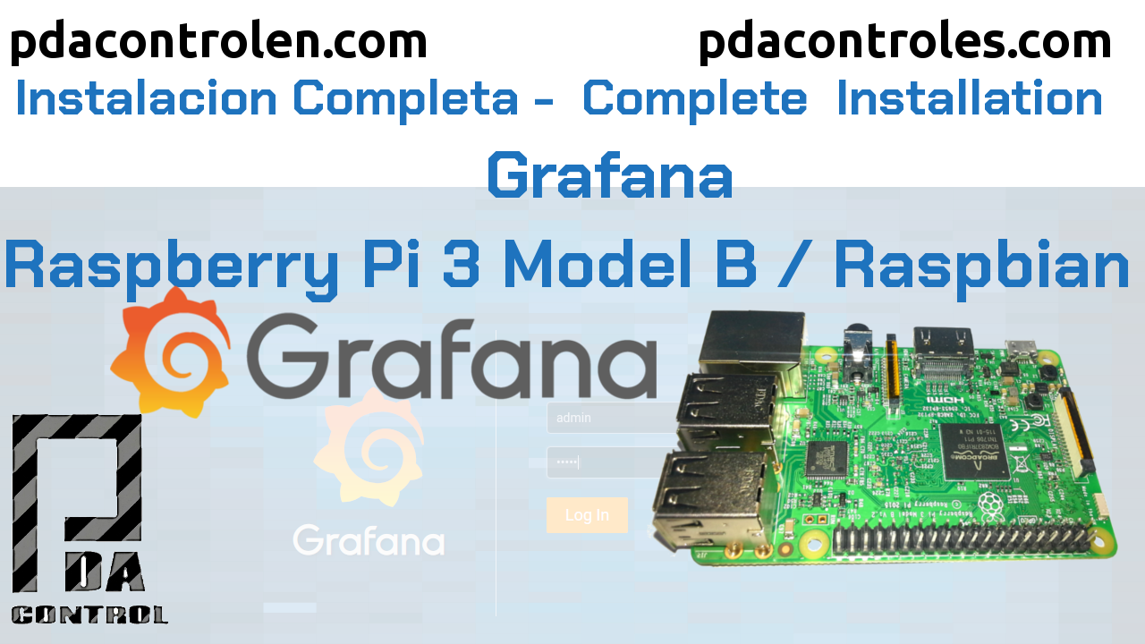Complete installation Grafana Dashboard in Raspberry Pi 3 B / B +