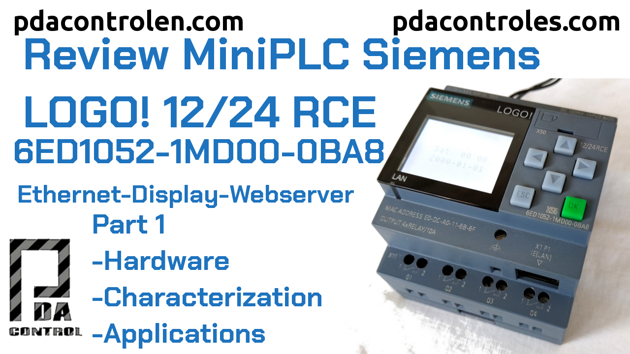 Review  LOGO!  8 12/24 RCE – (0BA8)  Ethernet of Siemens