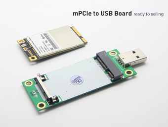  Tarjeta convertidora  mPCIe to USB para RAK833    