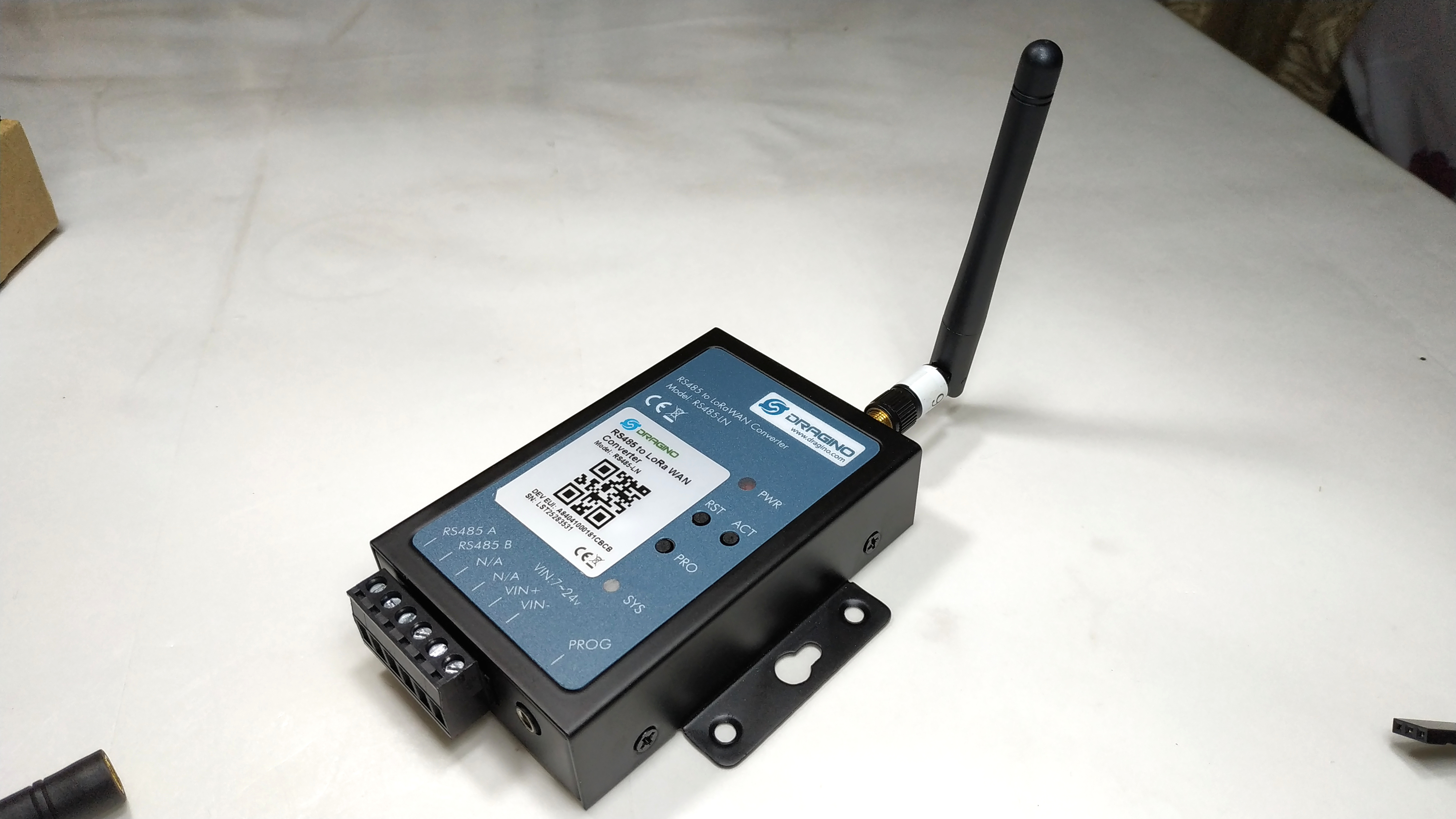 Review Dragino LoRaWAN RS485 to LoRaWAN RS485-LN Converter #8 – PDAControl