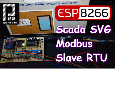 ESP8266 Scada SVG Modbus RTU Slave Serial