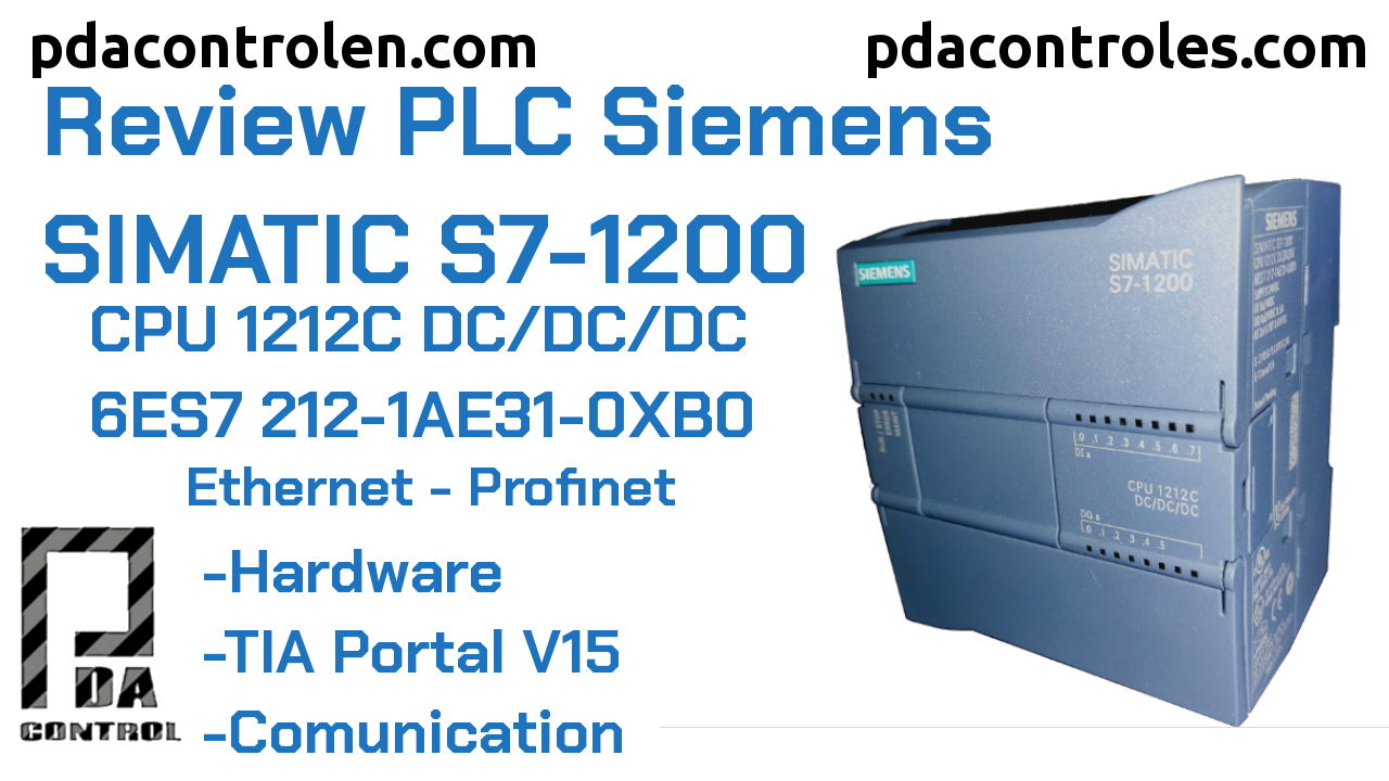 Review PLC Simatic S7-1200 CPU 1212C  Siemens
