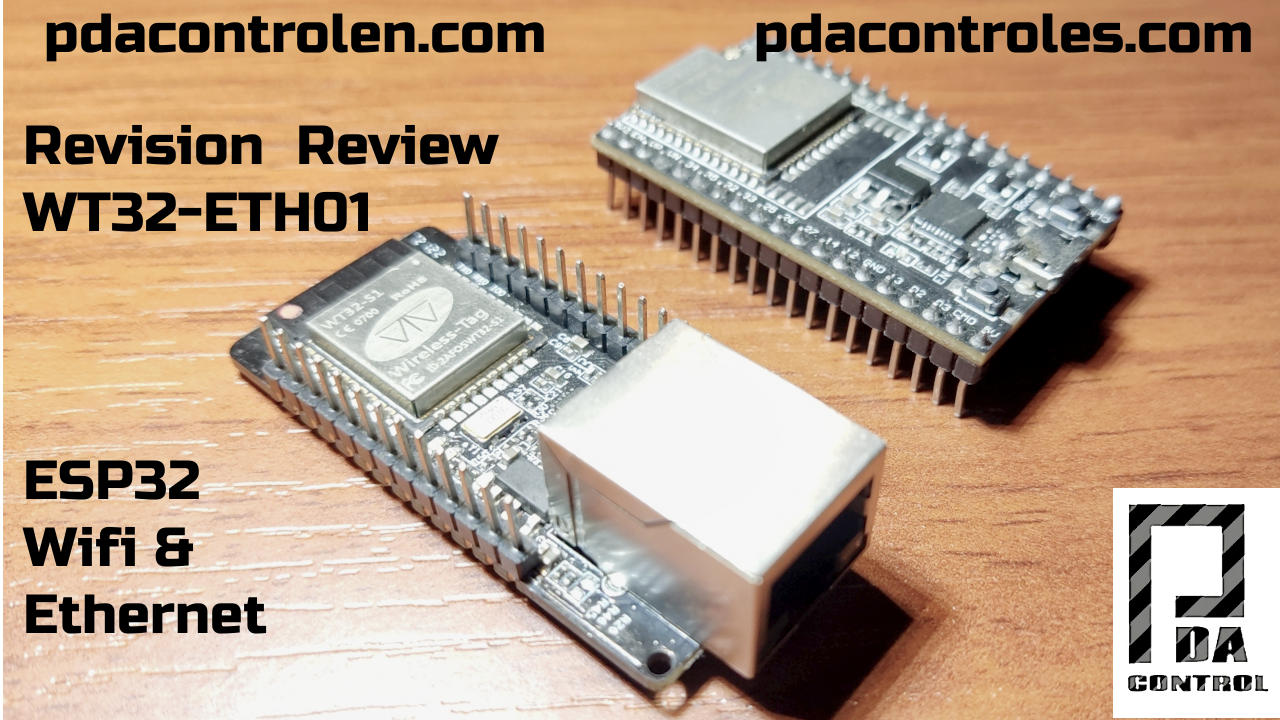 Review  WT32 ETH01 ESP32 Ethernet Module